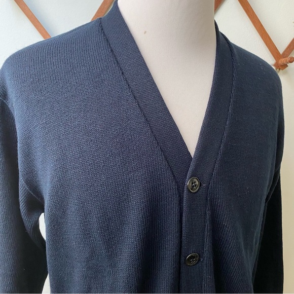 Vintage 90s Dad Grandpa Cardigan Sweater - Picture 9 of 14